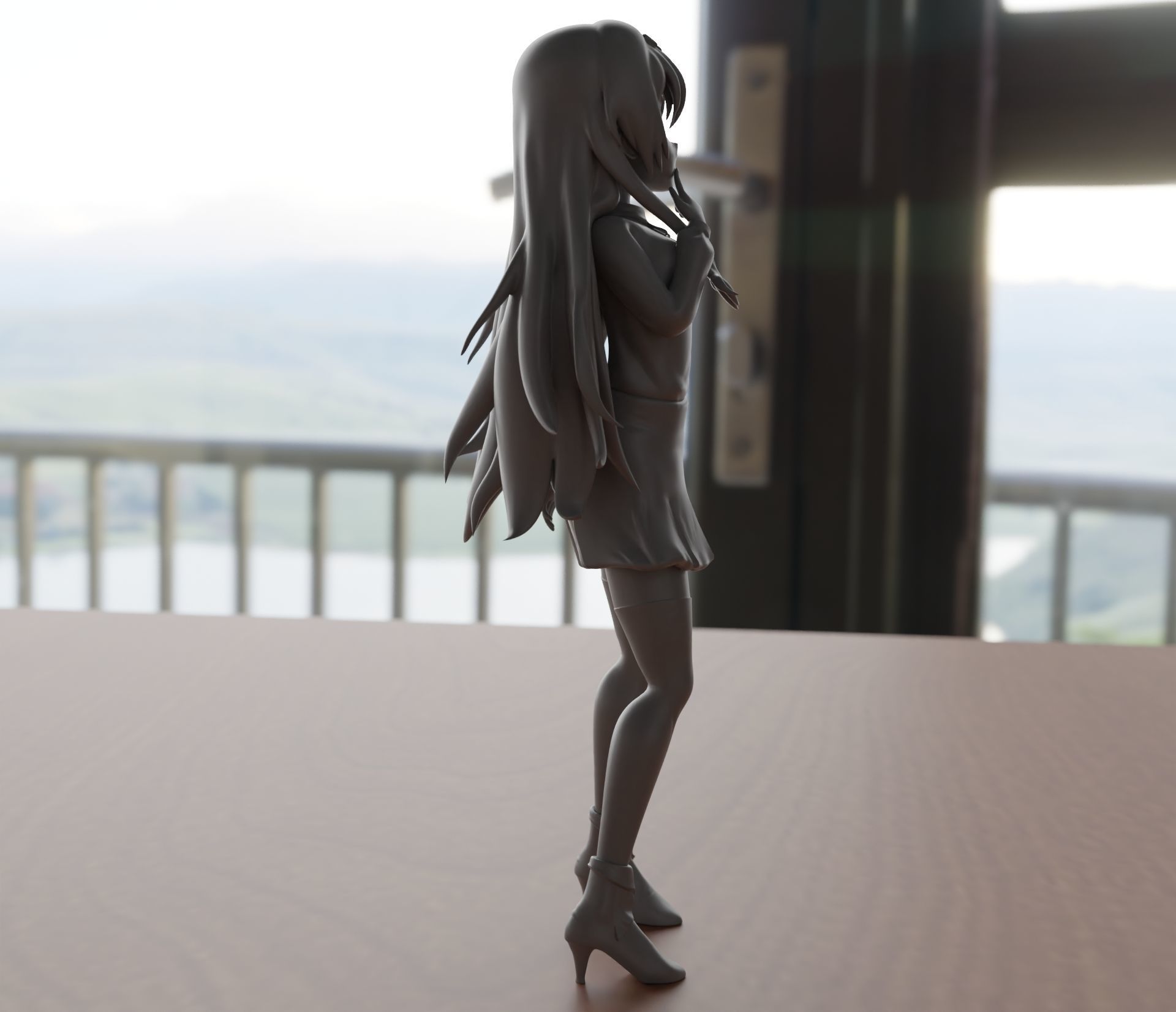 Yue - Arifureta 3D print model_1
