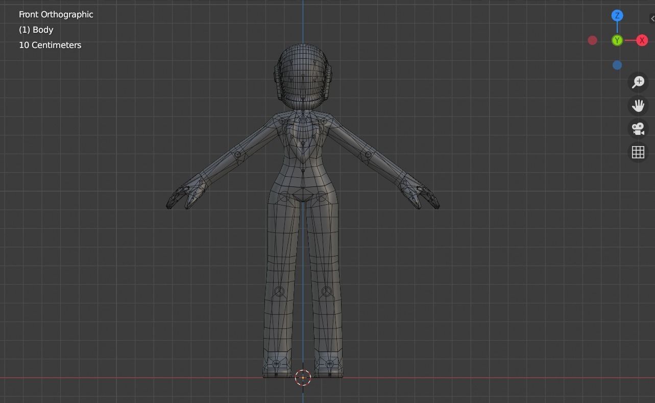 Daft Punk Low-poly 3D model_3