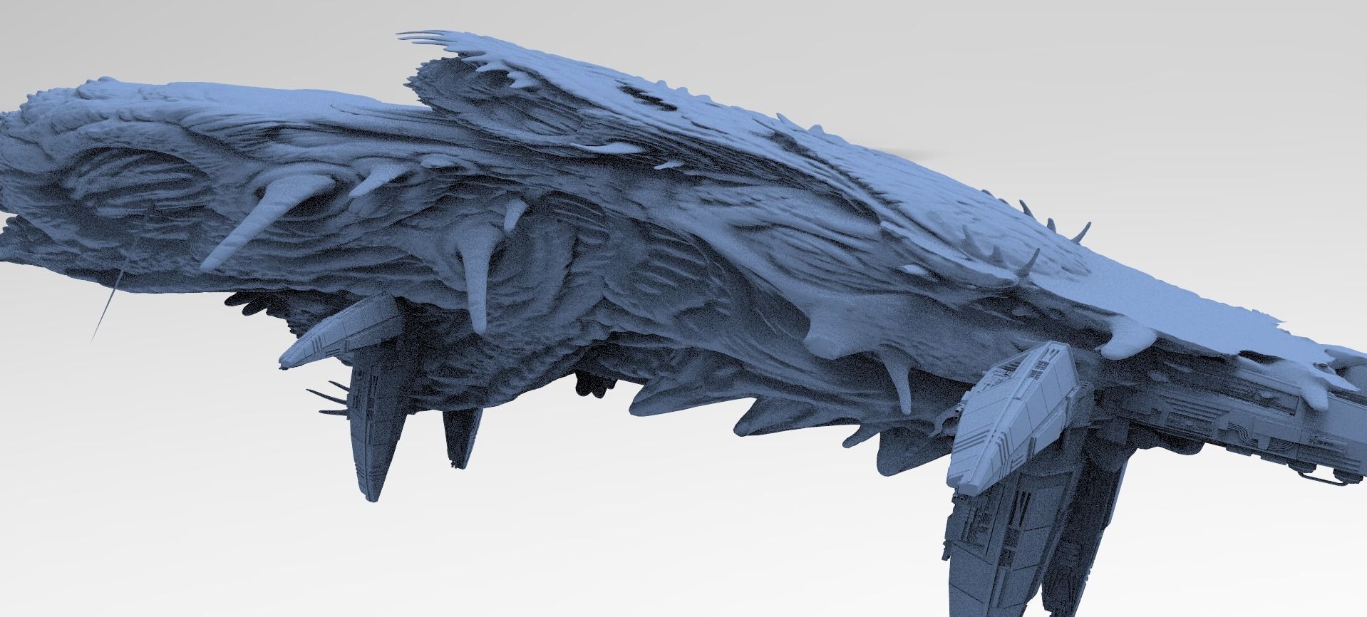 Genma Airship 9 3D model_1