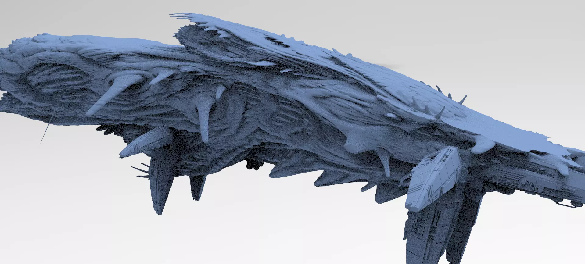 Genma Airship 9 3D model_0