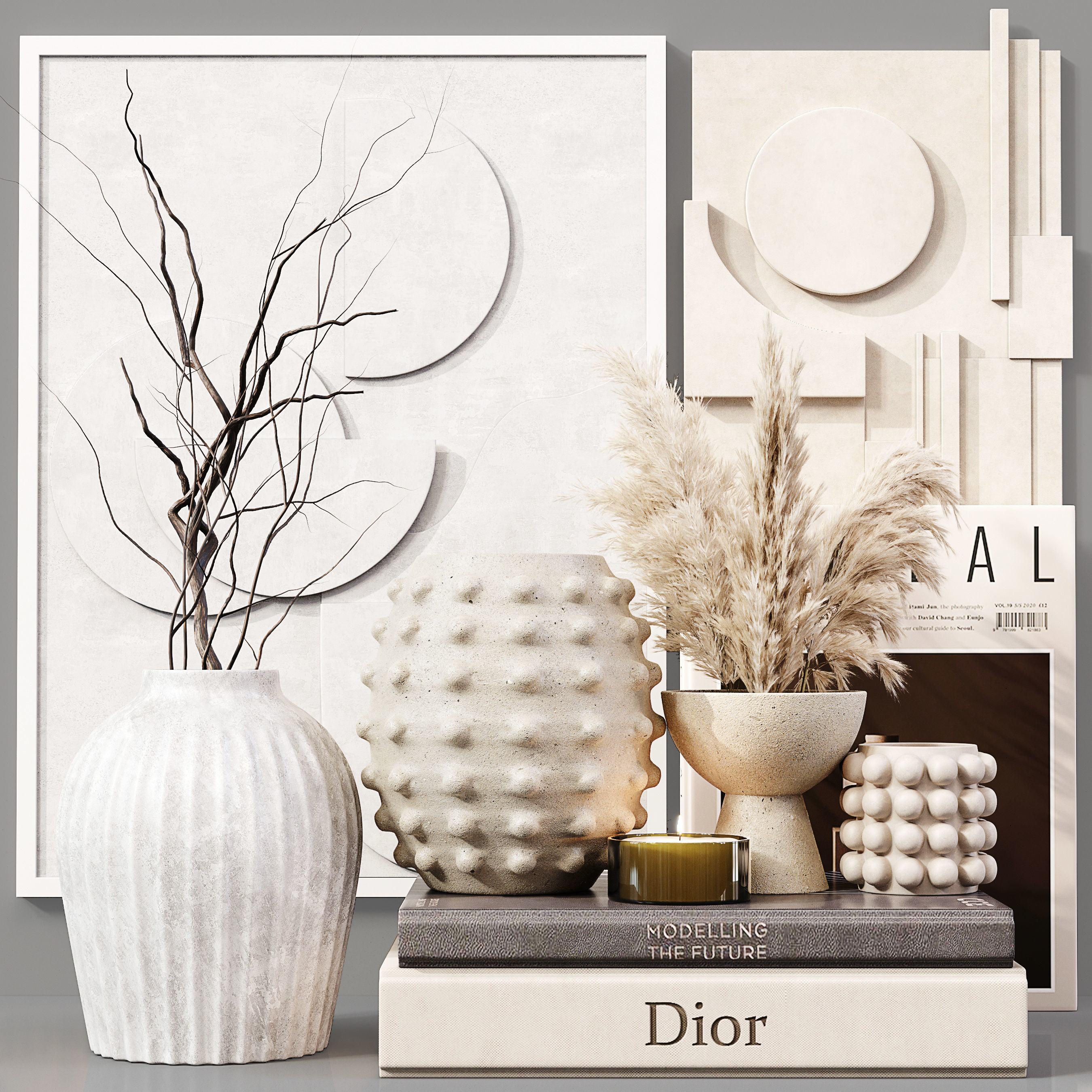 Decorative Set 099 3D model_16