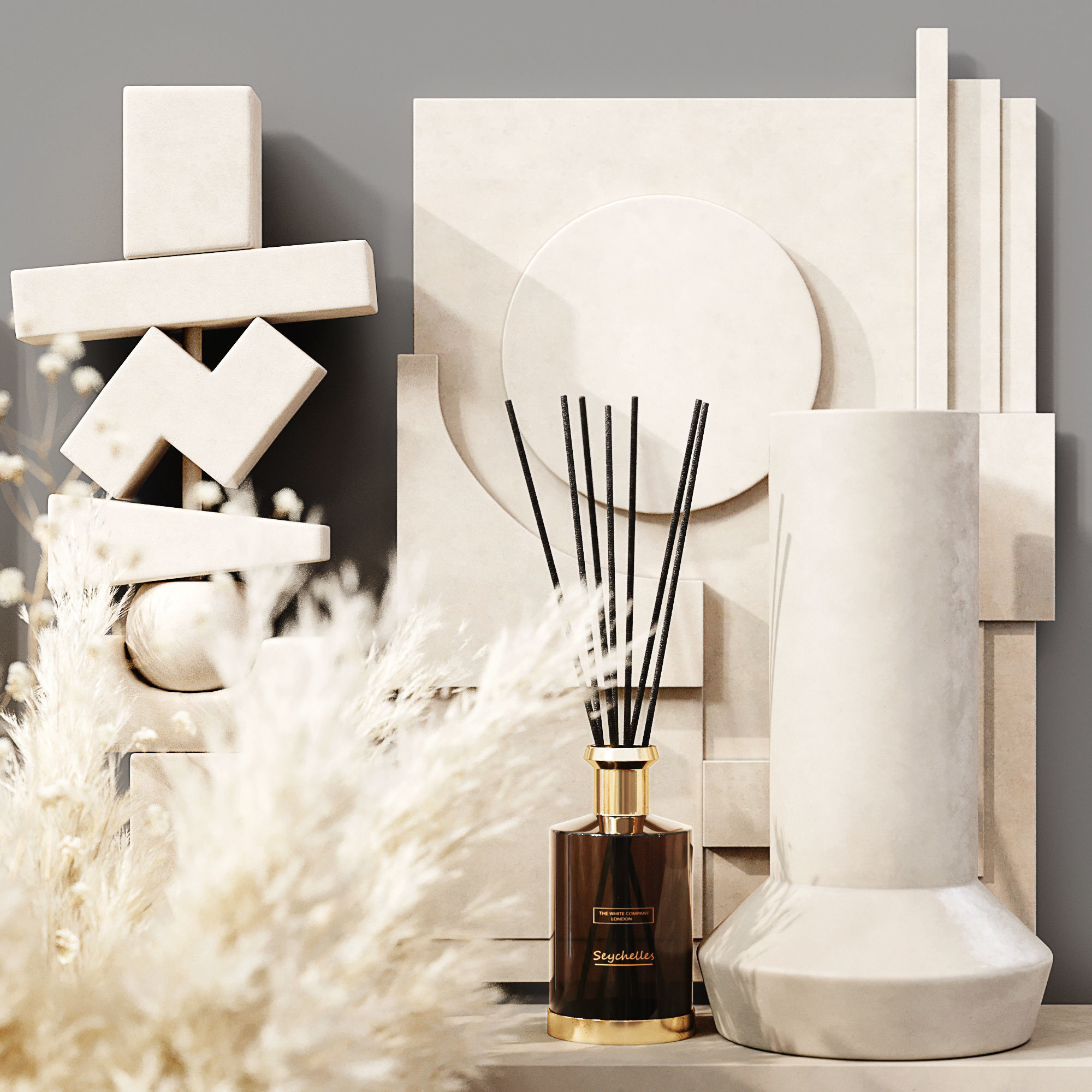 Decorative Set 099 3D model_3