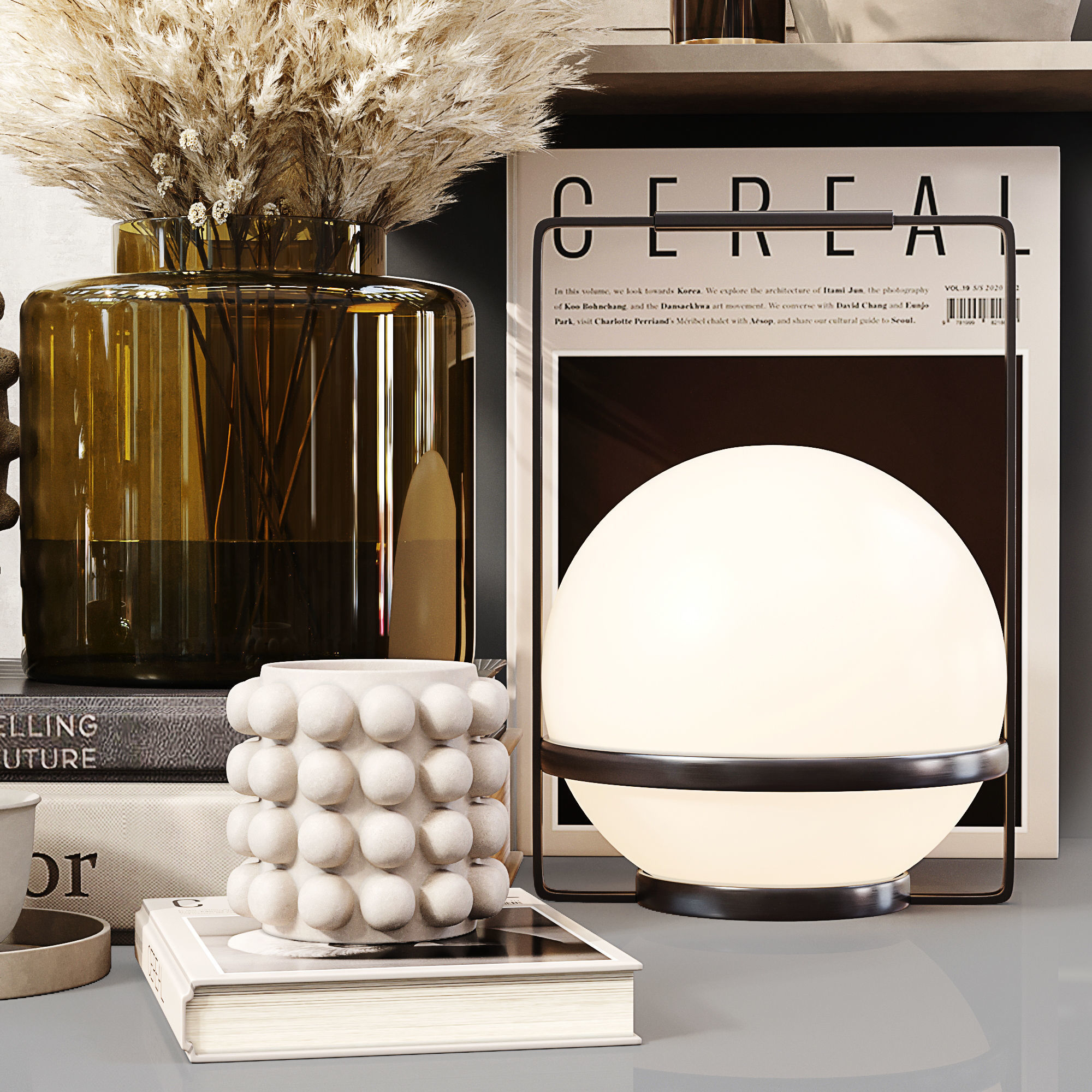 Decorative Set 099 3D model_2