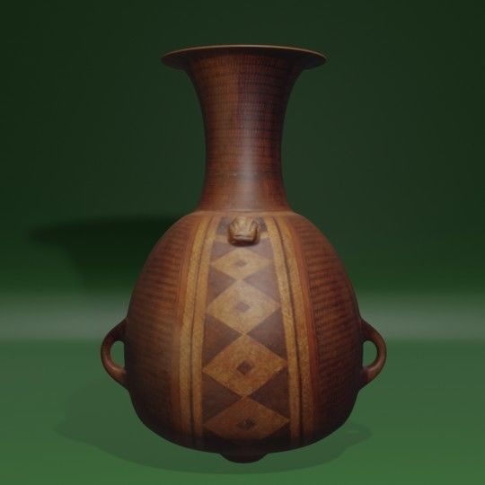 Vase Jarron  3D print model_1