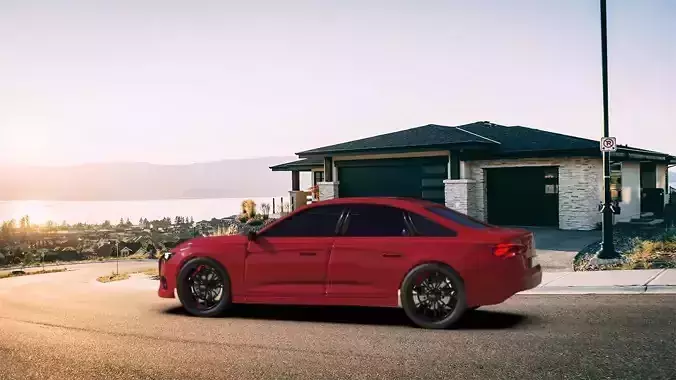 Audi A8 2018 car model