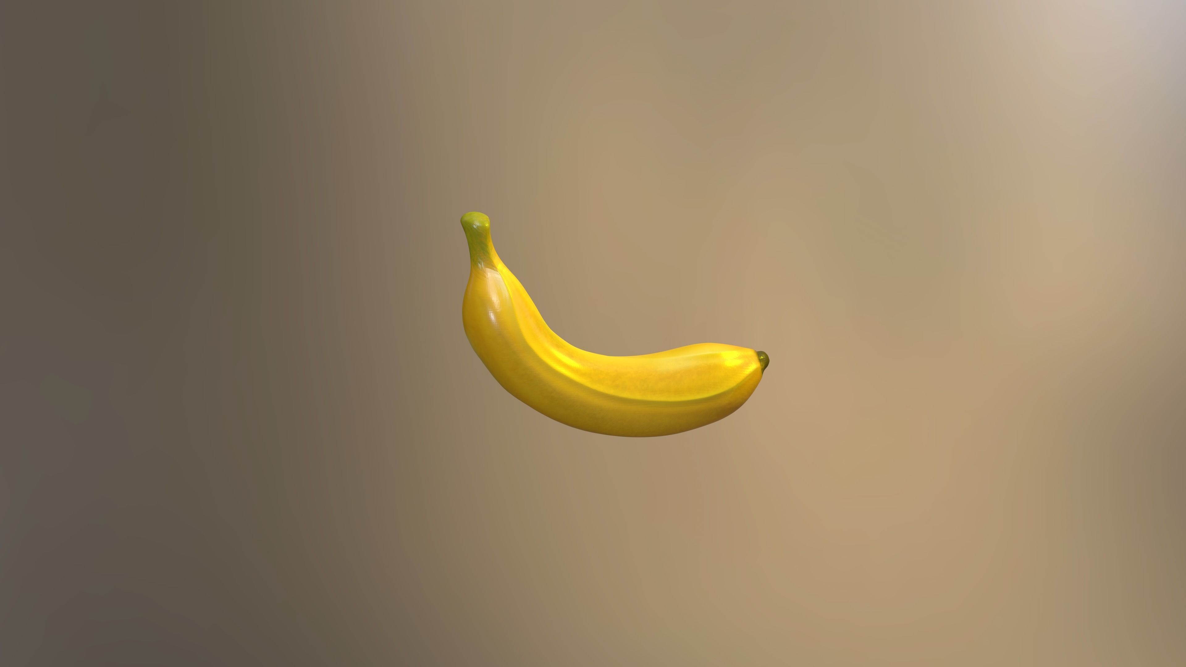 Banana 3D Model pear 3D model_5