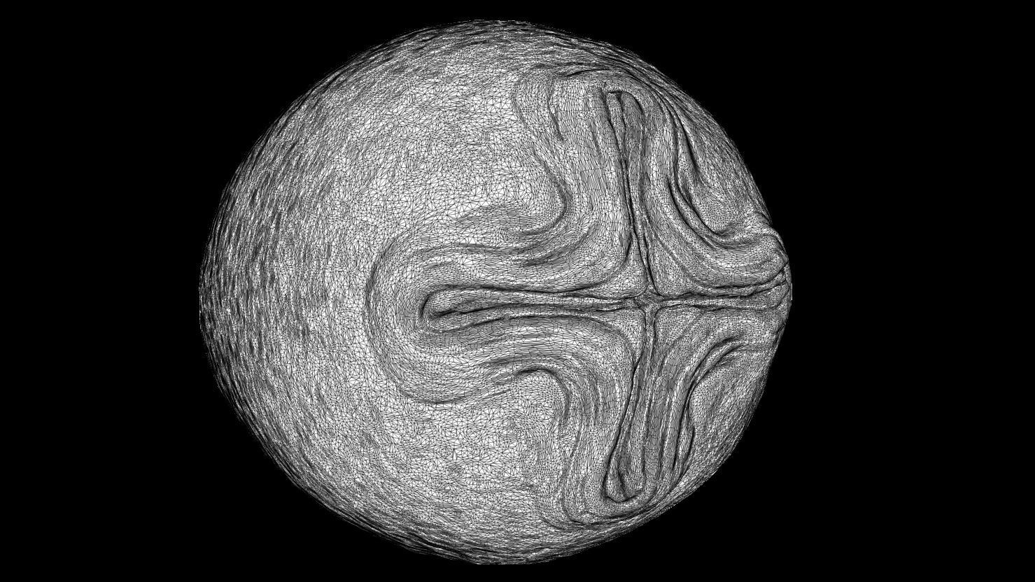 3D PRINTABLE ALIEN EGG OVOMORPH 1979 FLAT BOTTOM 3D print model_9