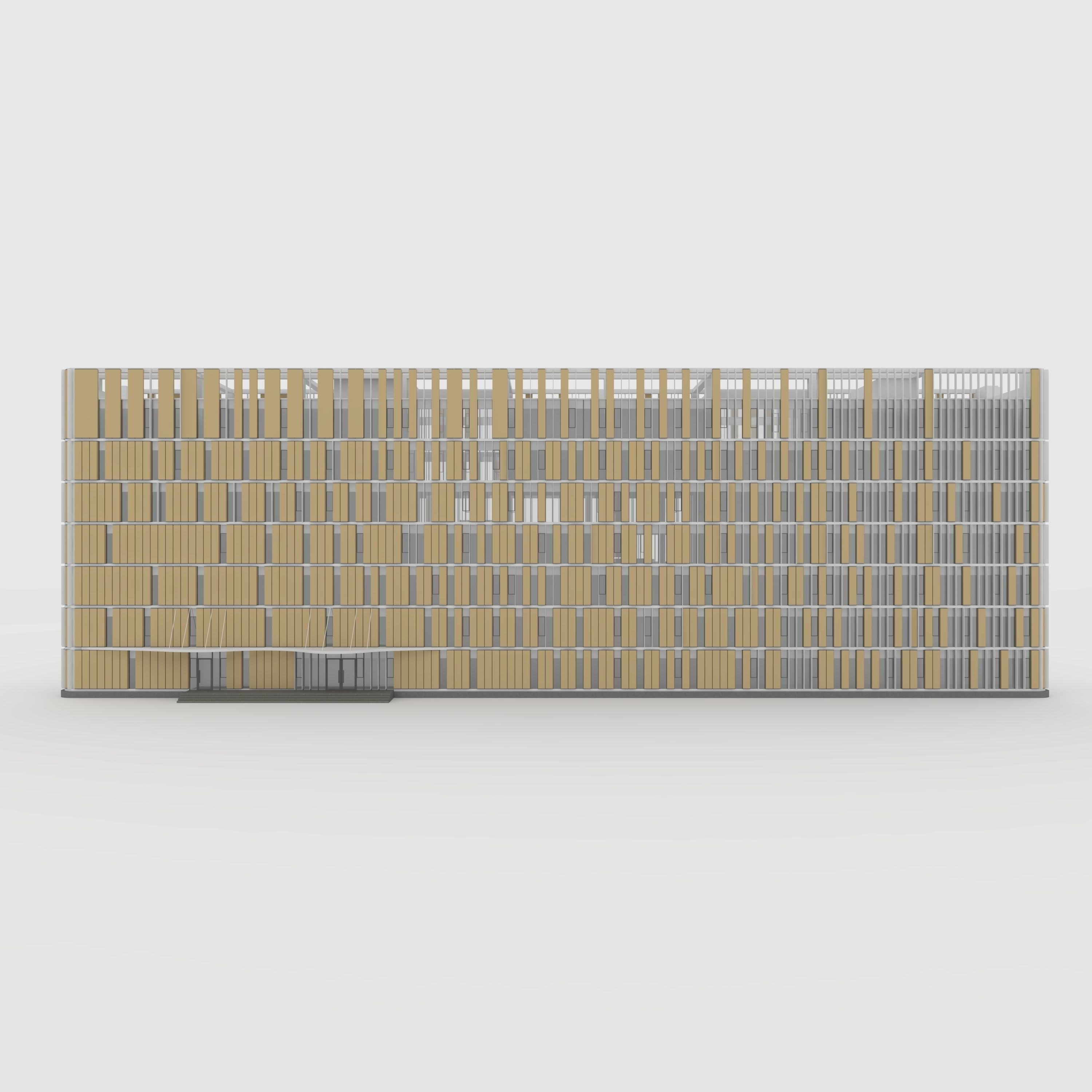 Office 2 Building 3D model_2