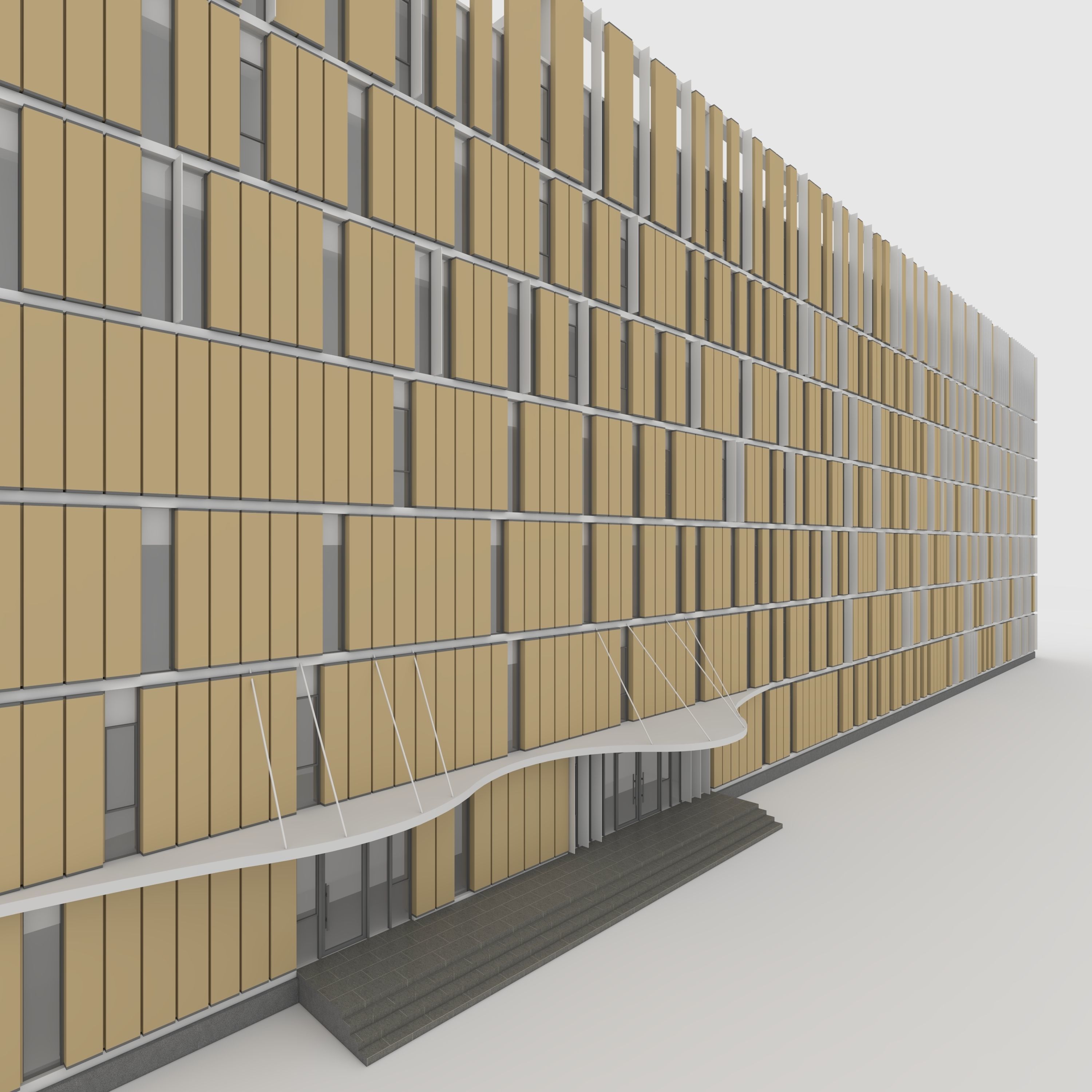 Office 2 Building 3D model_30