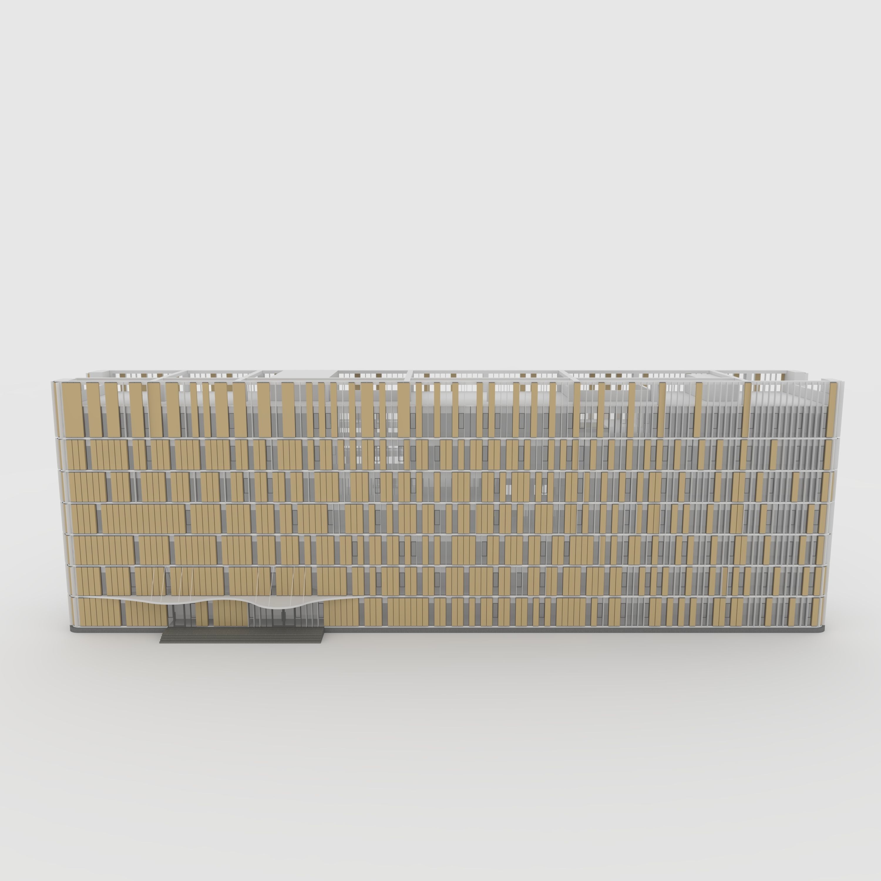 Office 2 Building 3D model_20