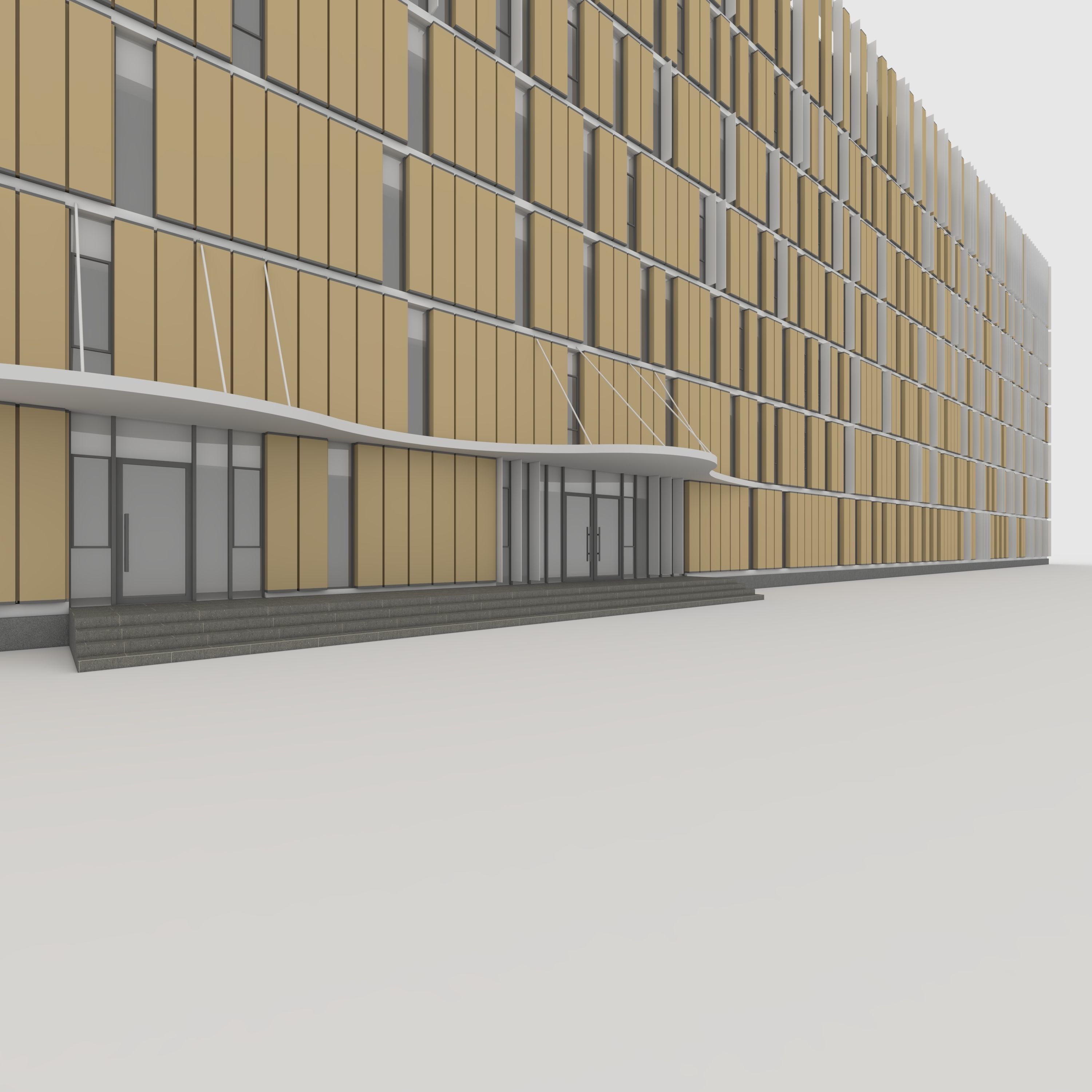 Office 2 Building 3D model_16