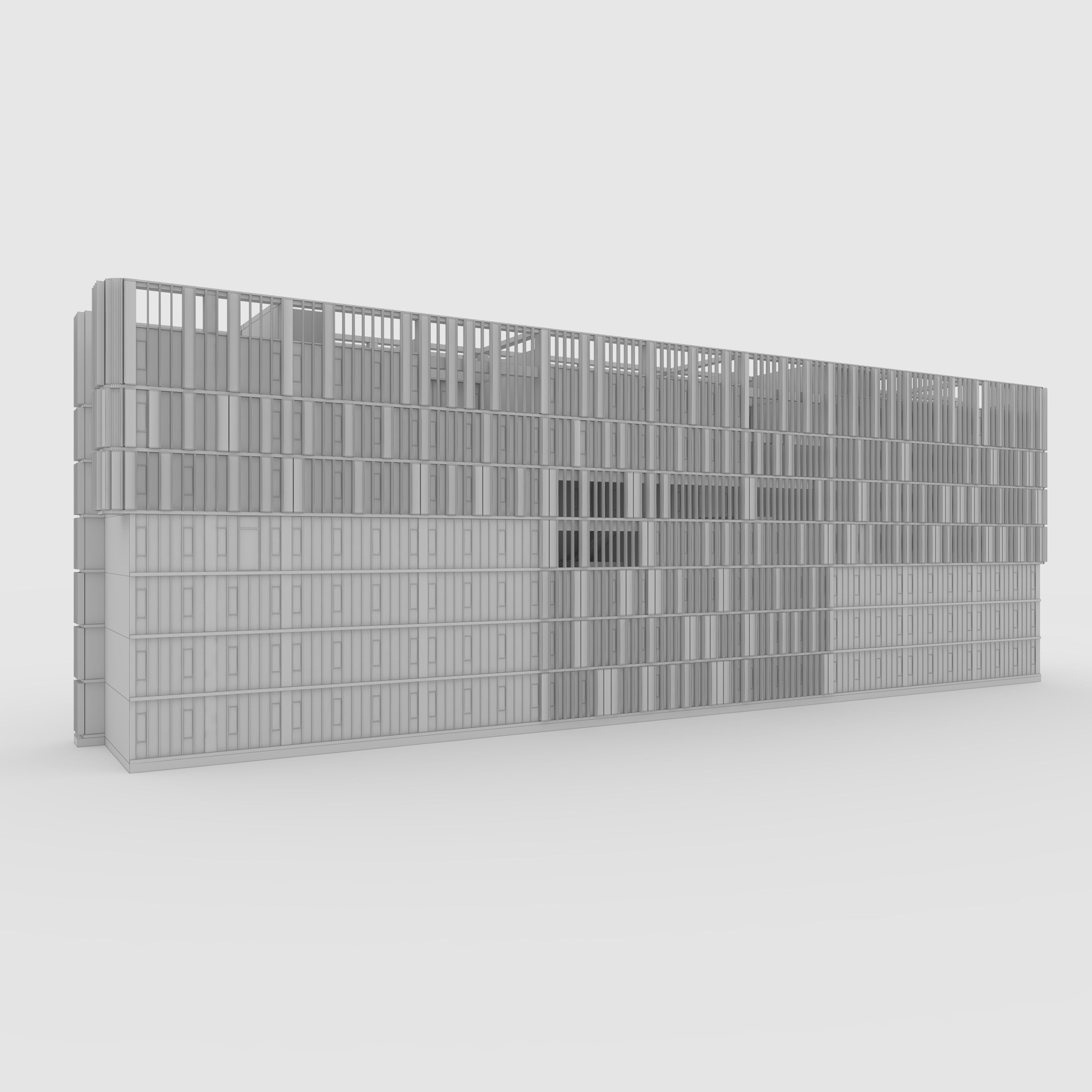 Office 2 Building 3D model_7