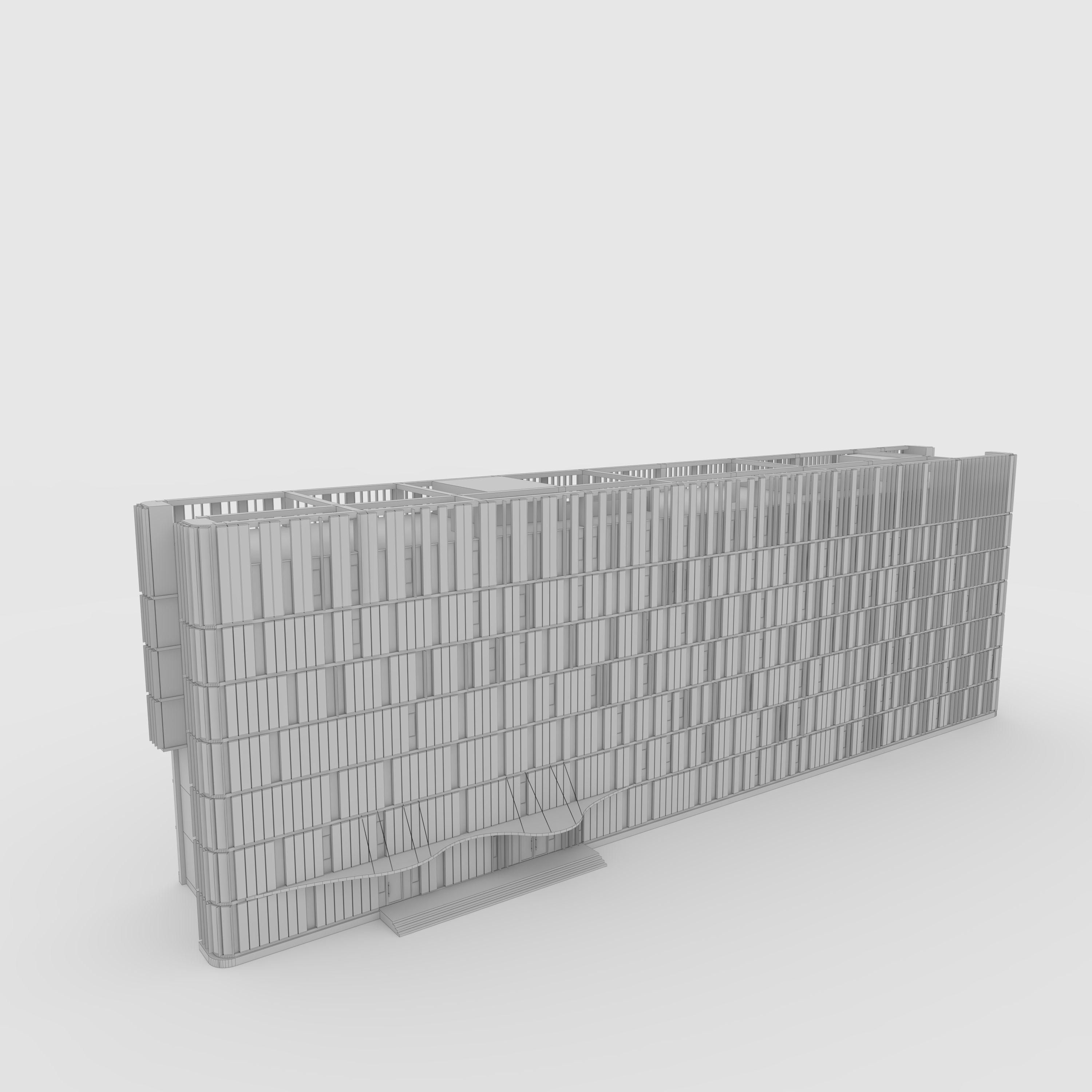 Office 2 Building 3D model_19