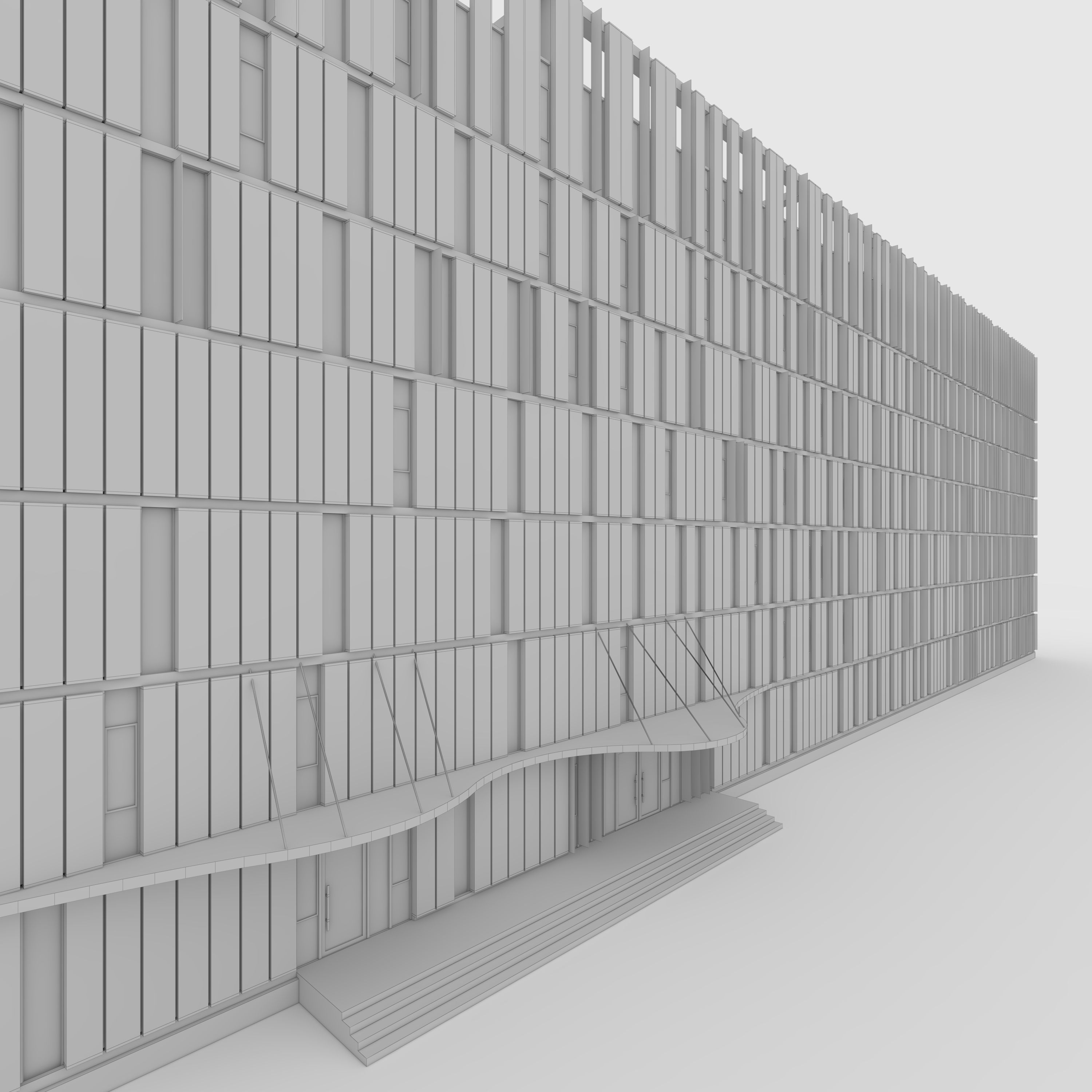 Office 2 Building 3D model_31