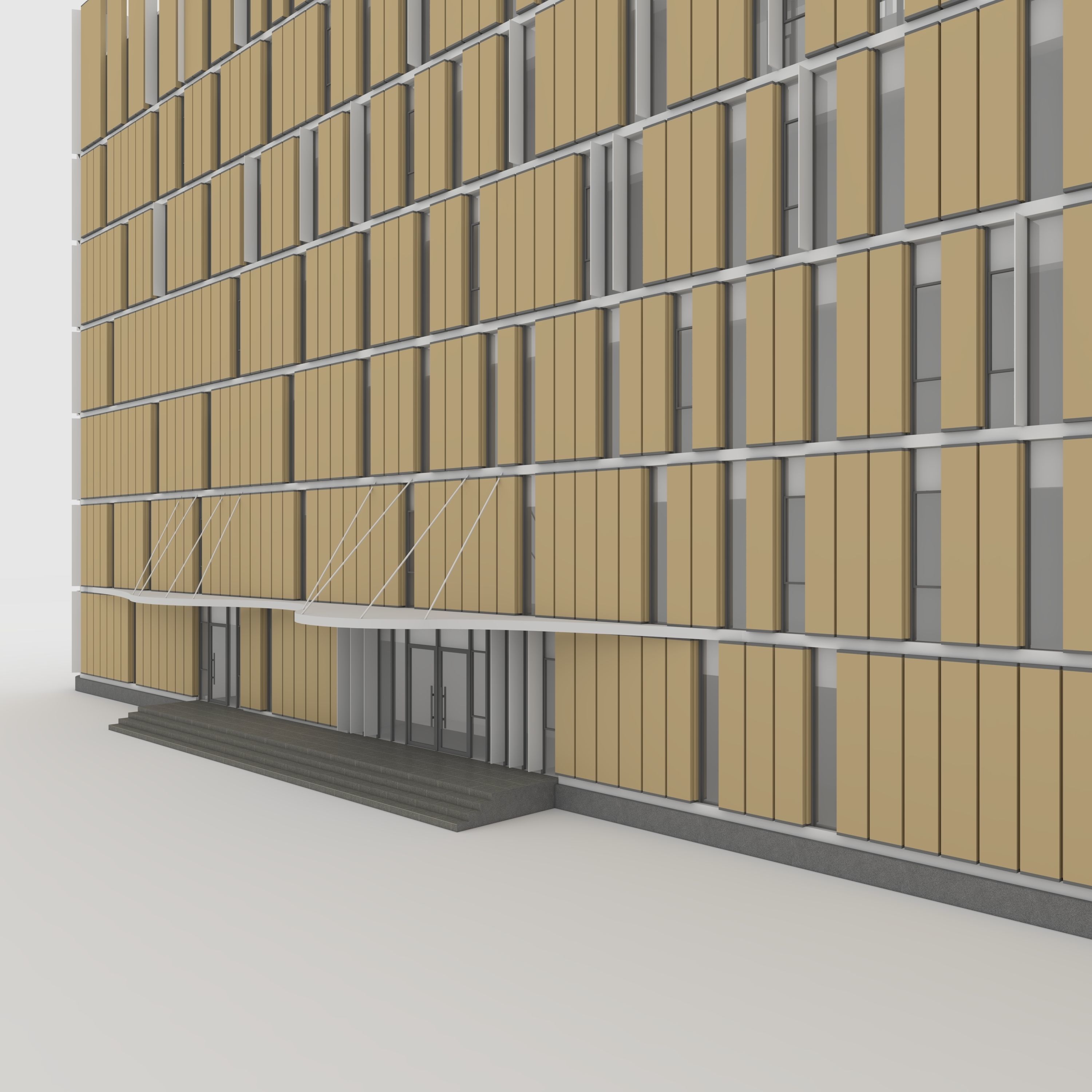 Office 2 Building 3D model_14
