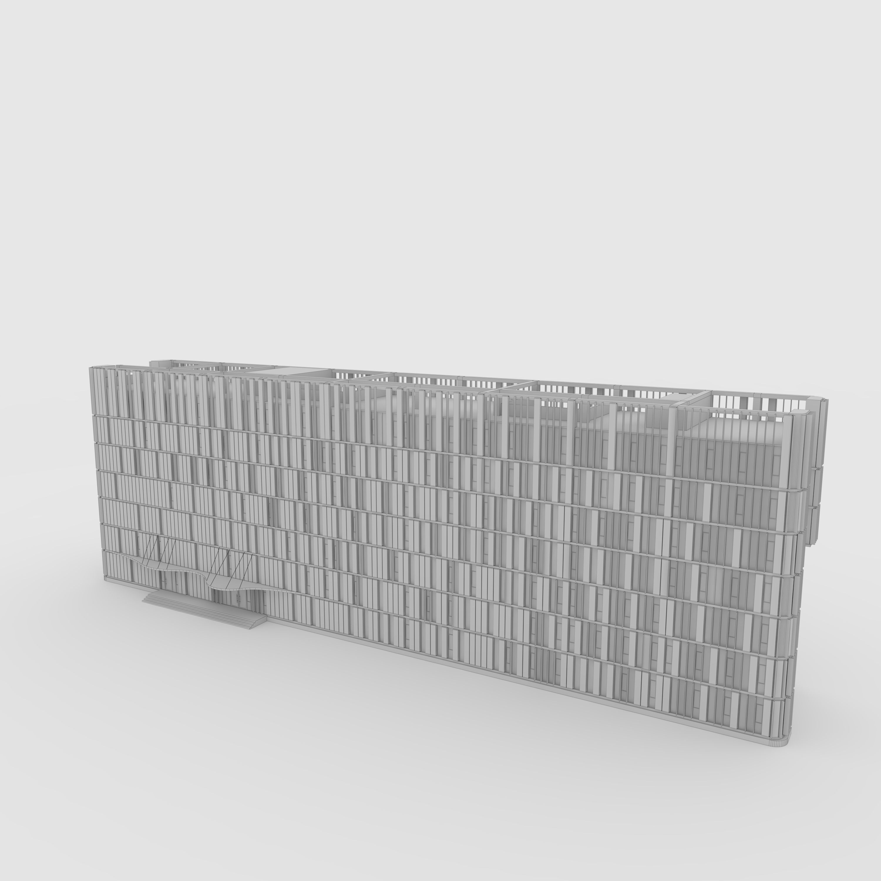Office 2 Building 3D model_23