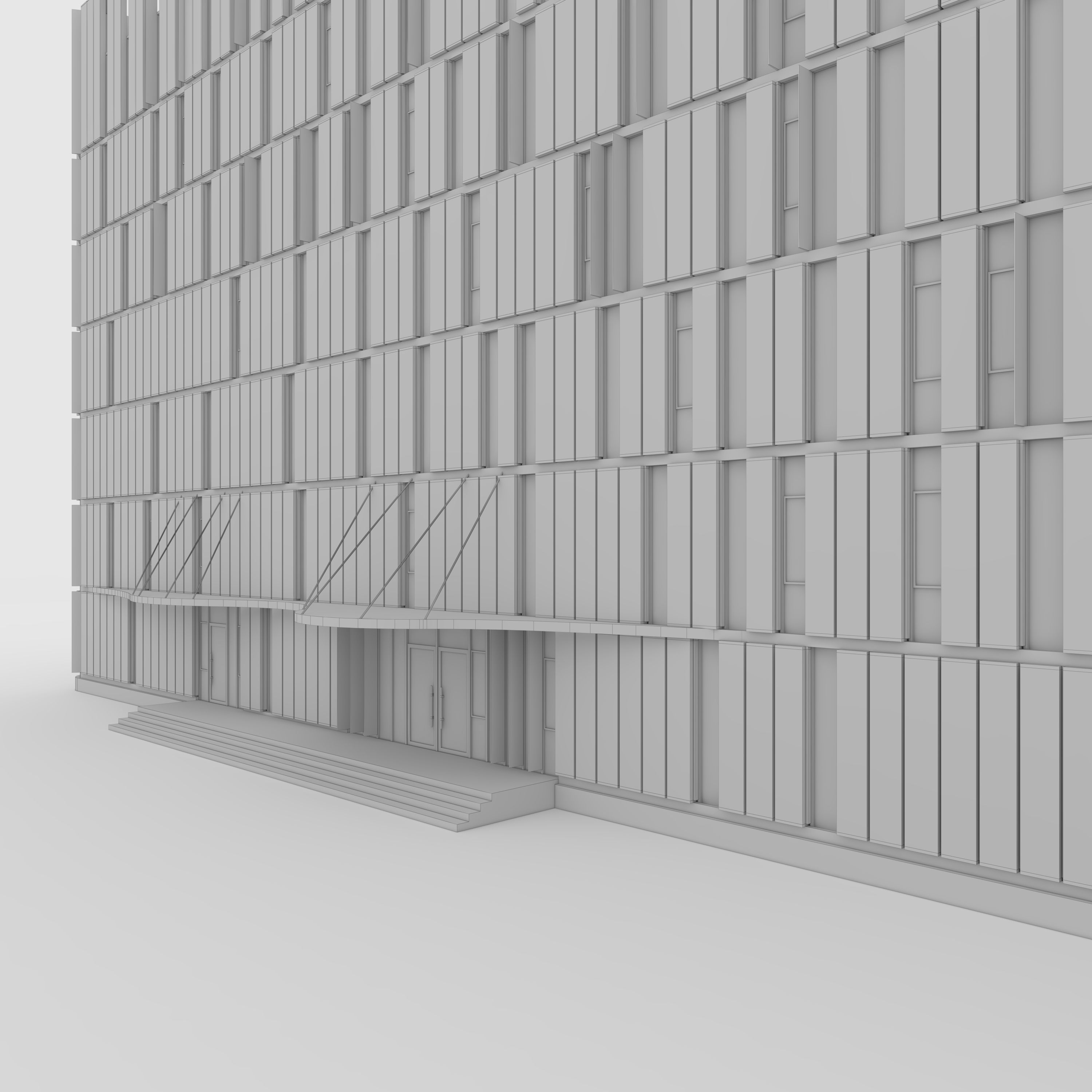 Office 2 Building 3D model_15