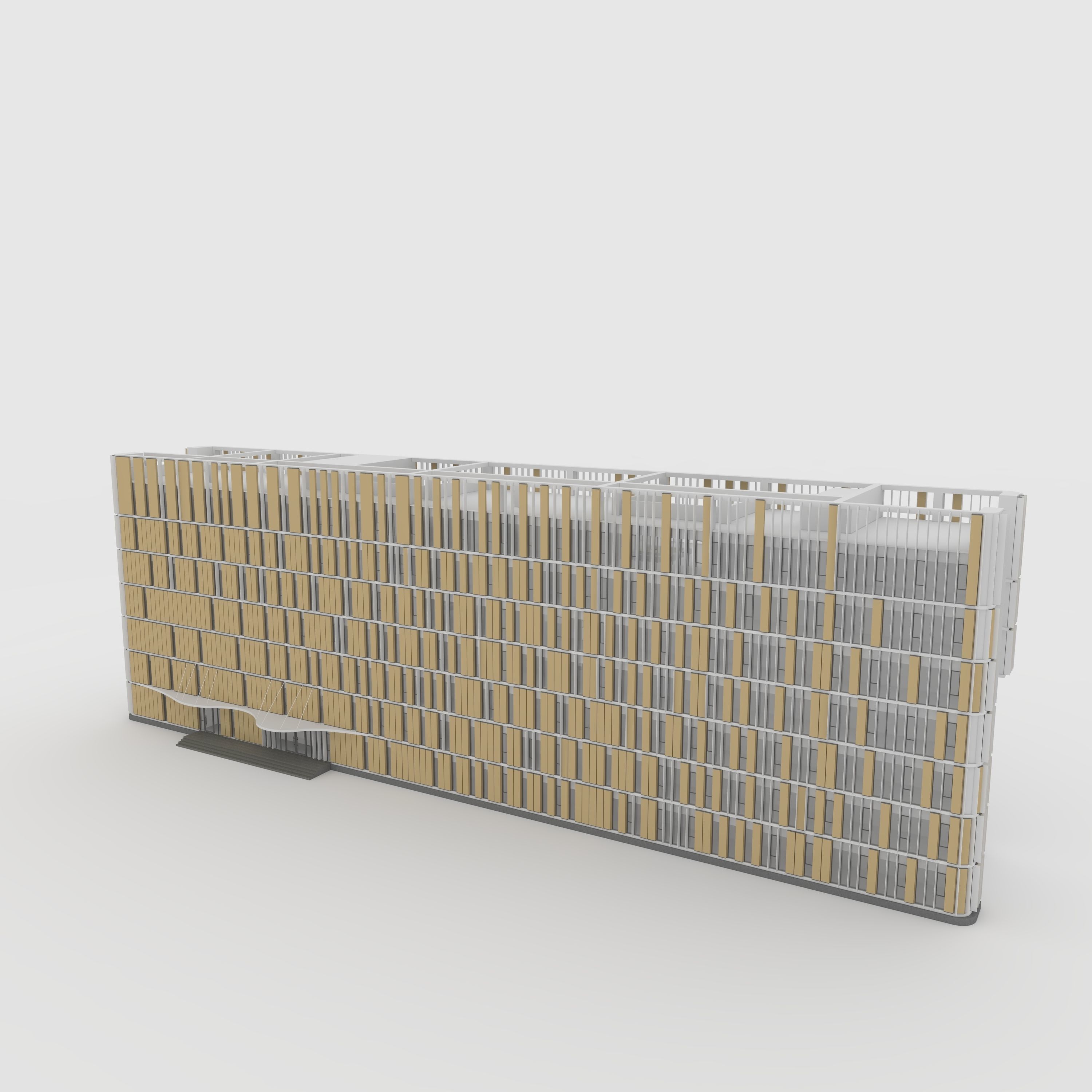 Office 2 Building 3D model_22