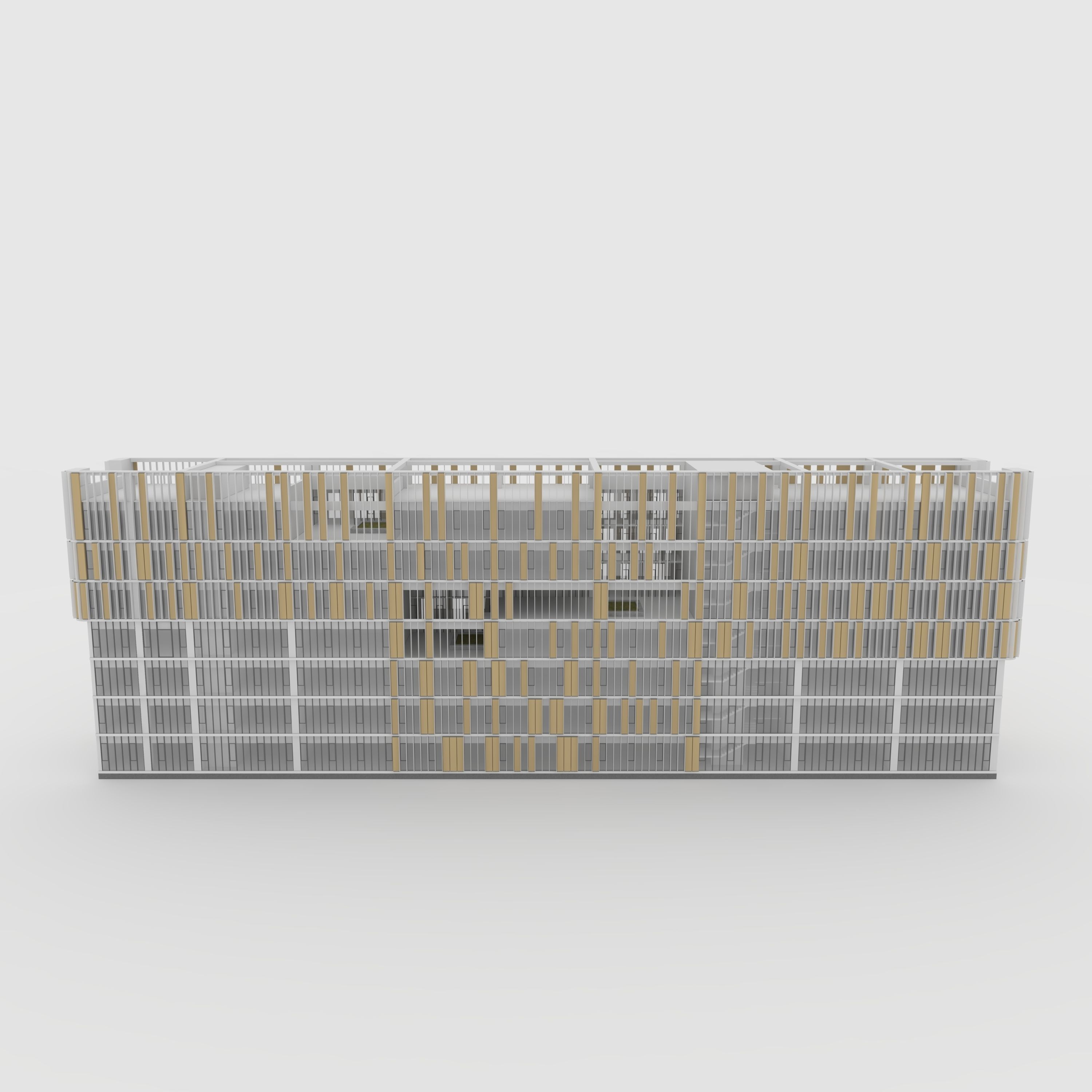Office 2 Building 3D model_26