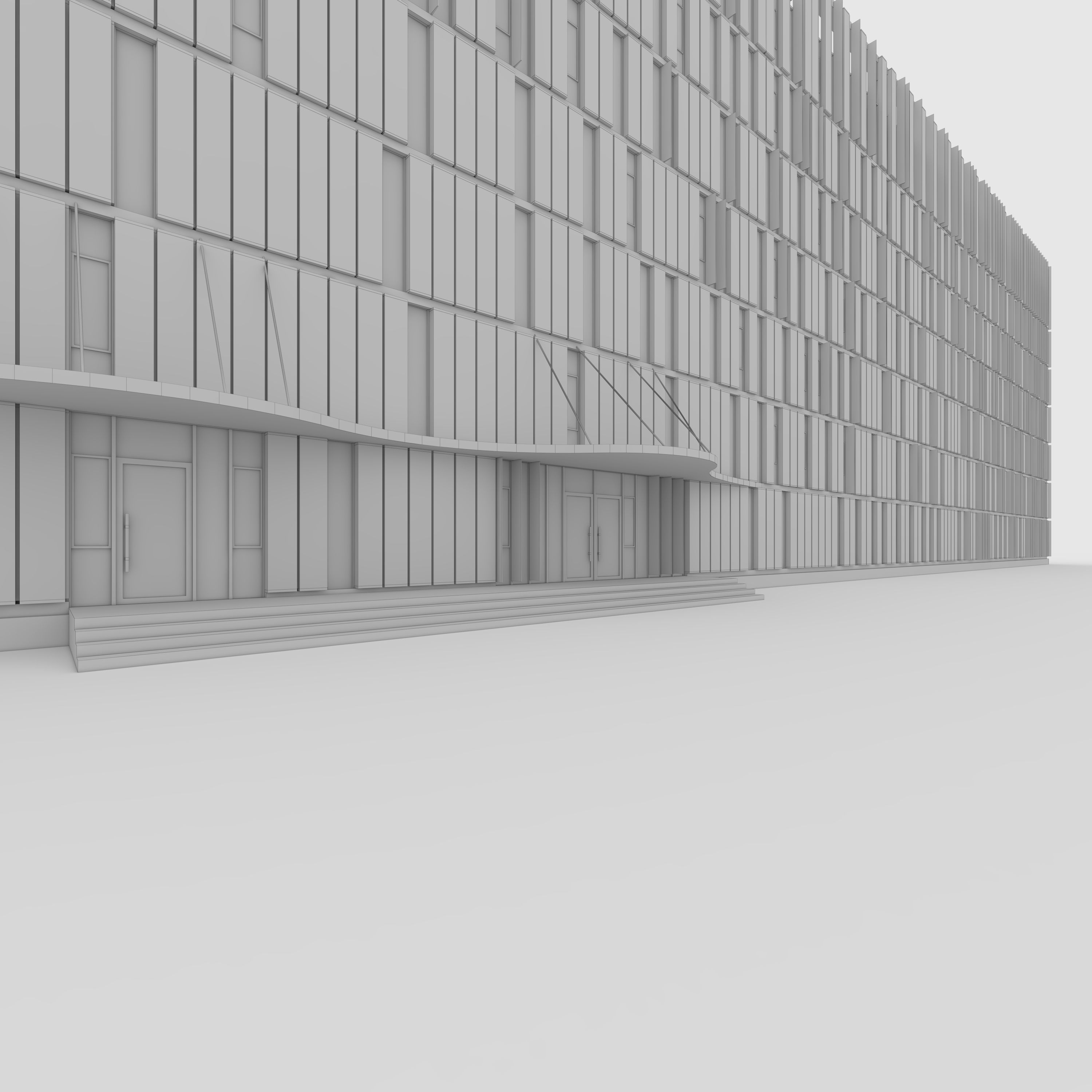 Office 2 Building 3D model_17