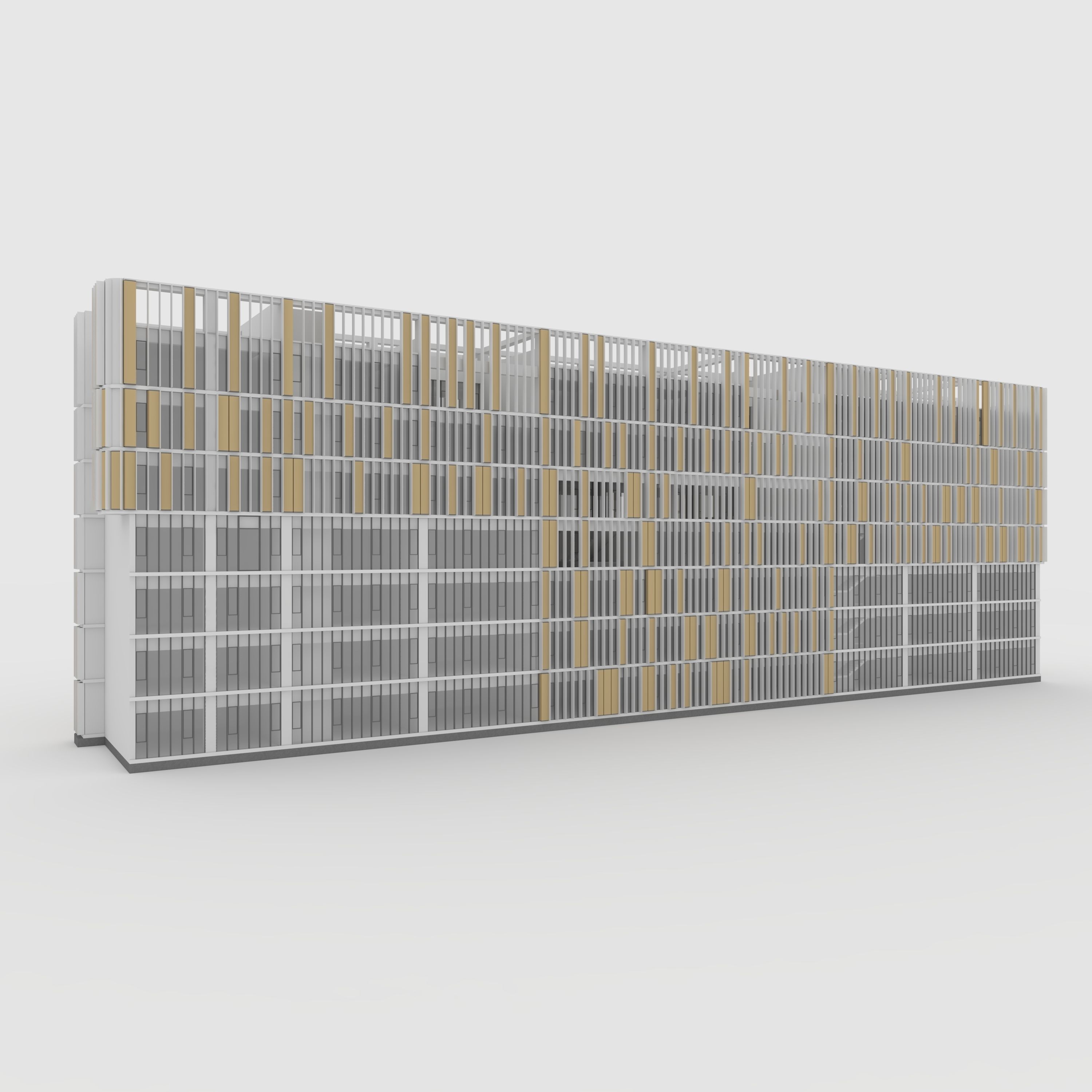 Office 2 Building 3D model_6