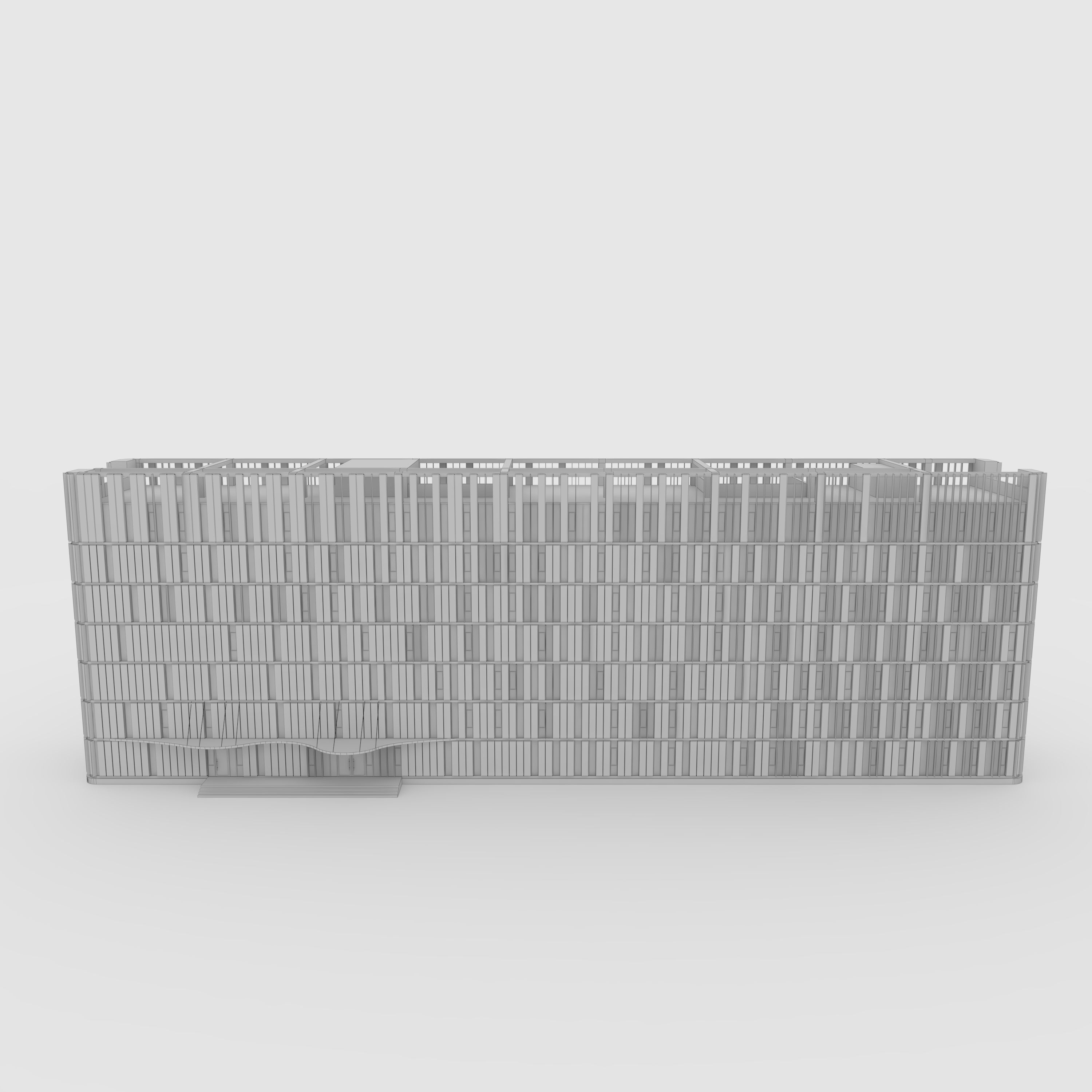 Office 2 Building 3D model_21