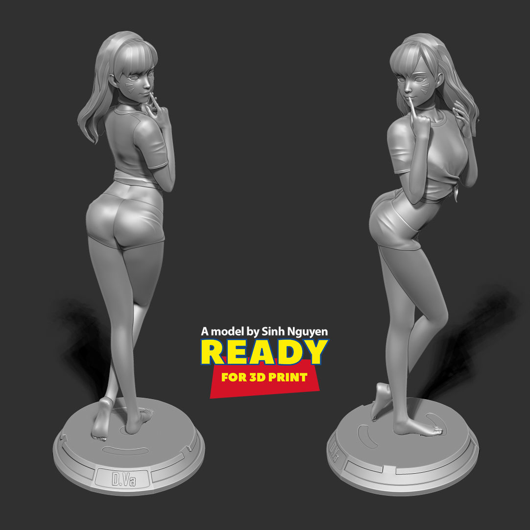 DVa - Fanart 3D print model_4