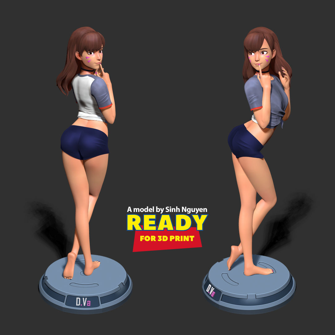 DVa - Fanart 3D print model_5