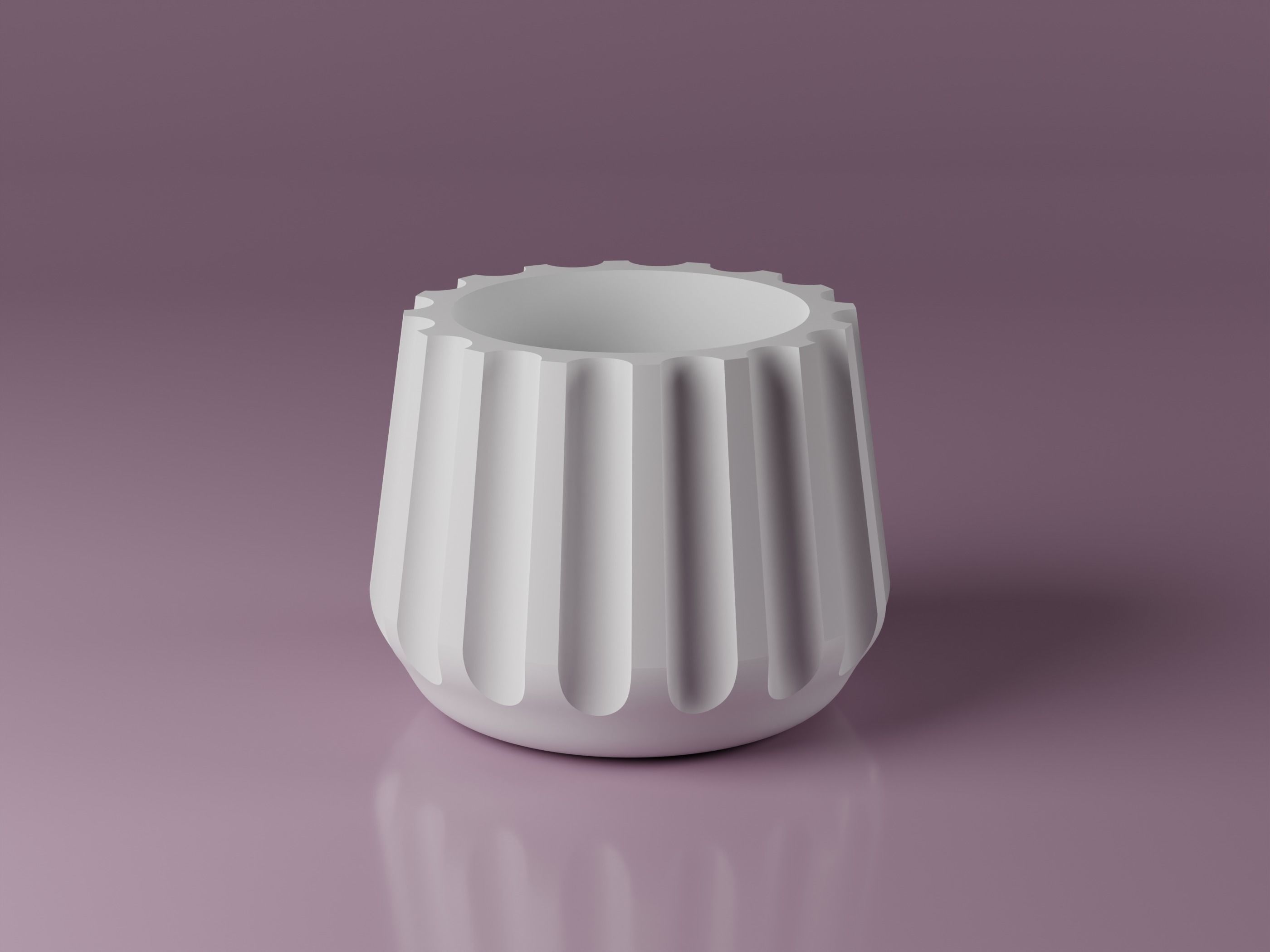 3D Digital Pot Vase STL Pack - 8 STL file  3D print model_6