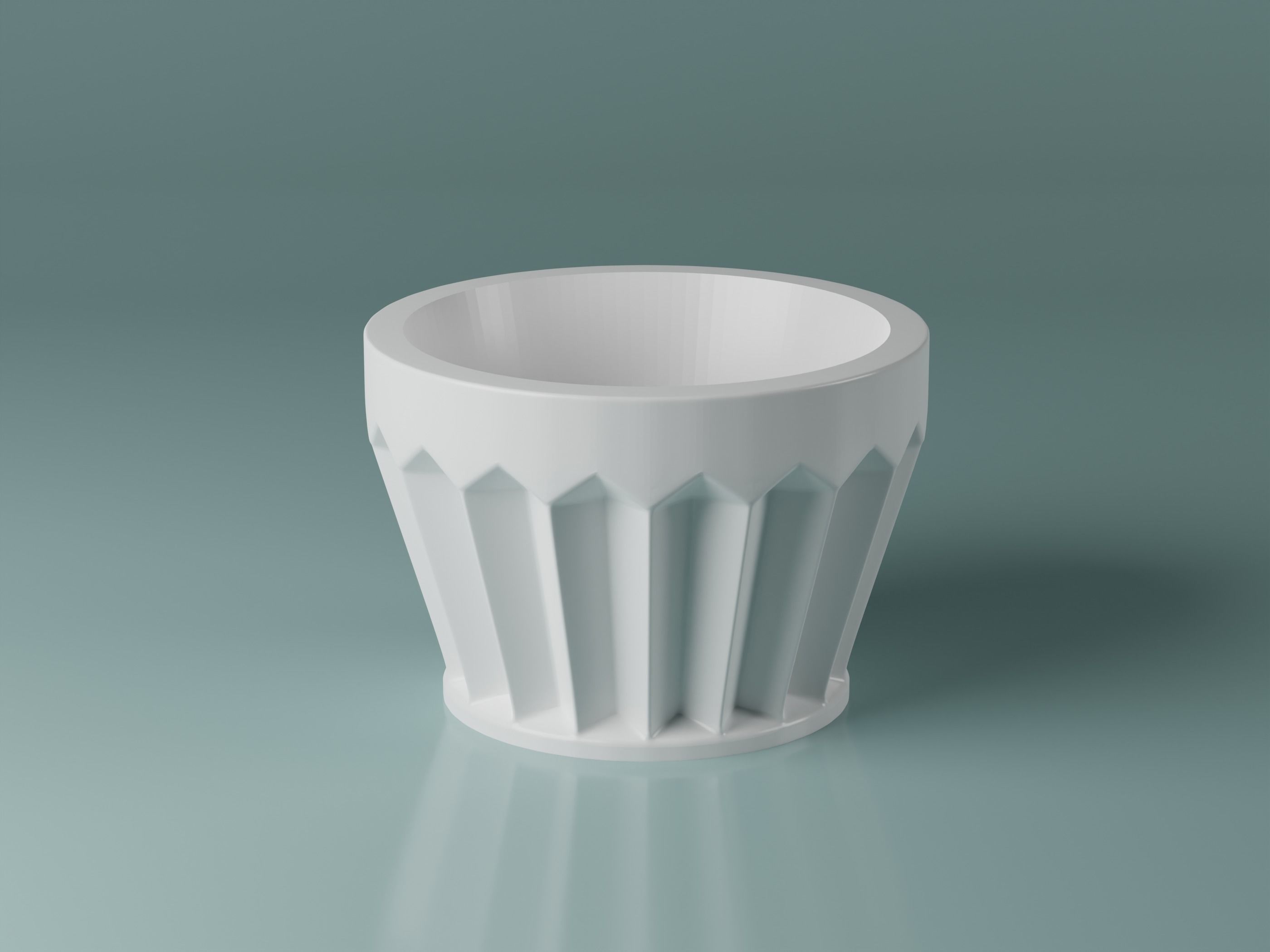 3D Digital Pot Vase STL Pack - 8 STL file  3D print model_1
