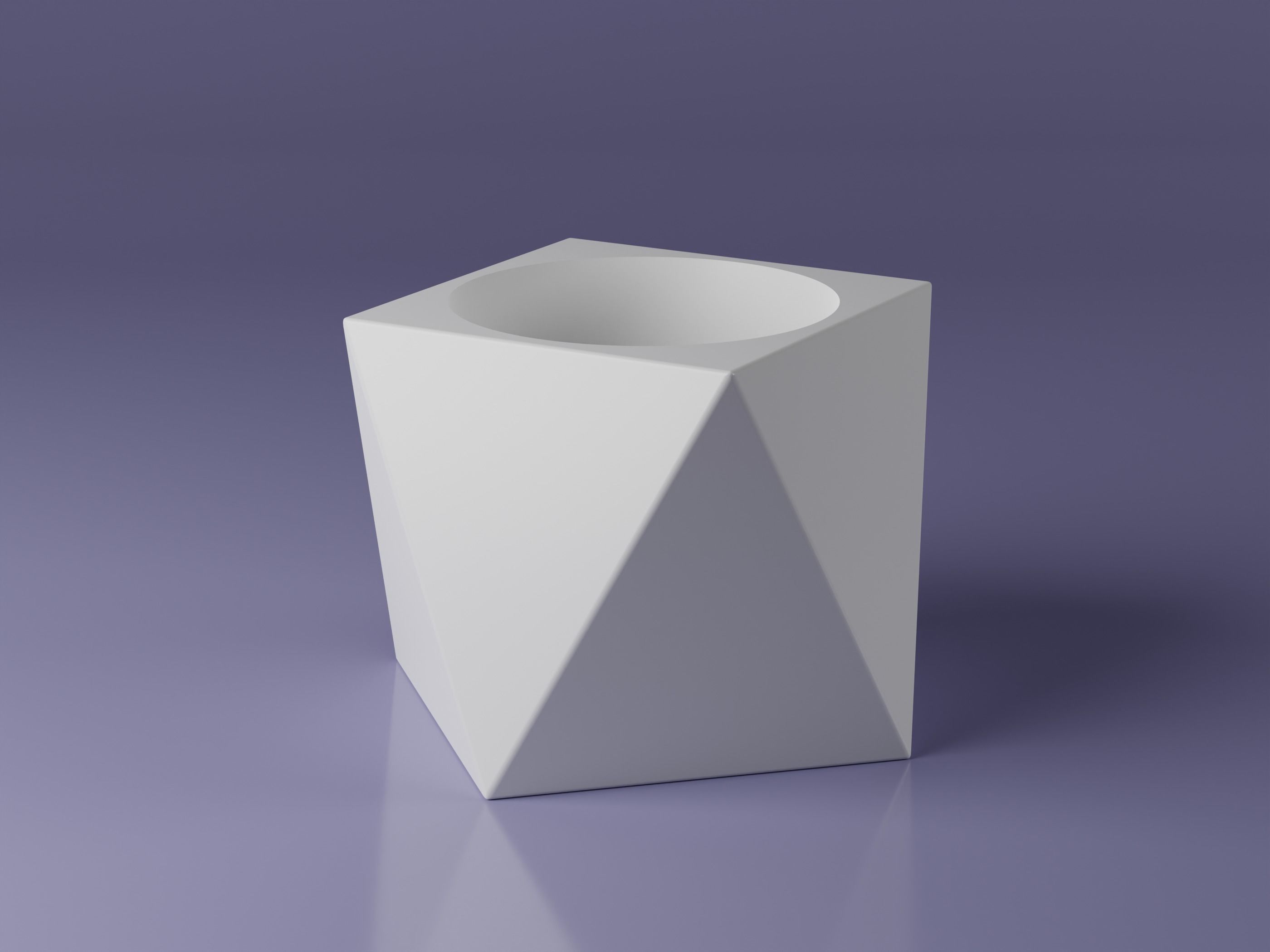 3D Digital Pot Vase STL Pack - 8 STL file  3D print model_7