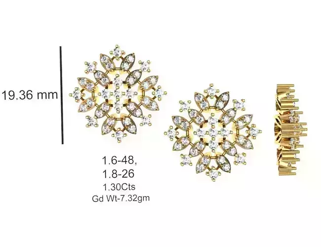 Women Solitaire Earrings