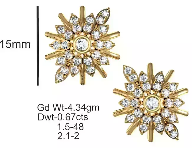 Women Solitaire Earrings