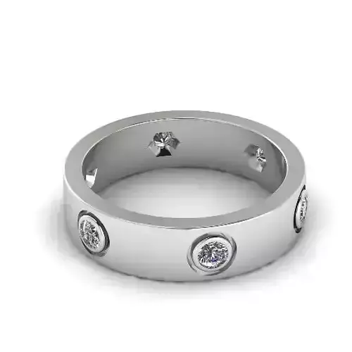 Ring with stones Model 2189