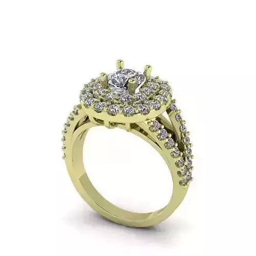 Double halo ring Model 2199