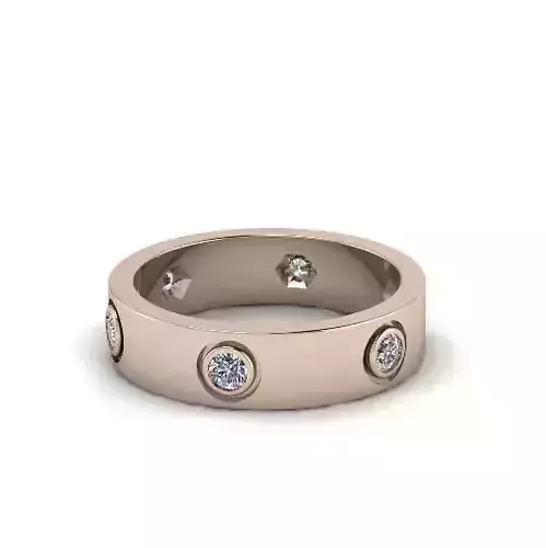Ring with stones Model 2197