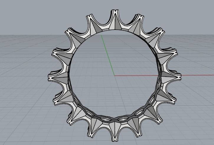 Ring Model 2208 3D print model_3