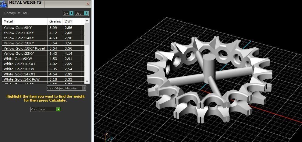 Ring Model 2208 3D print model_7