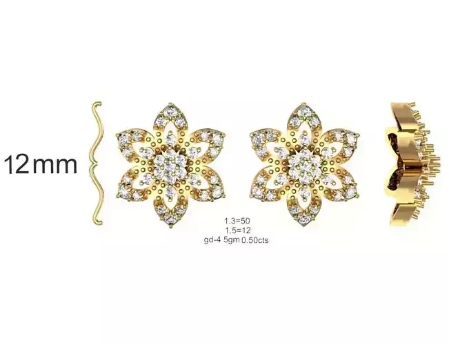 Women Solitaire Earrings