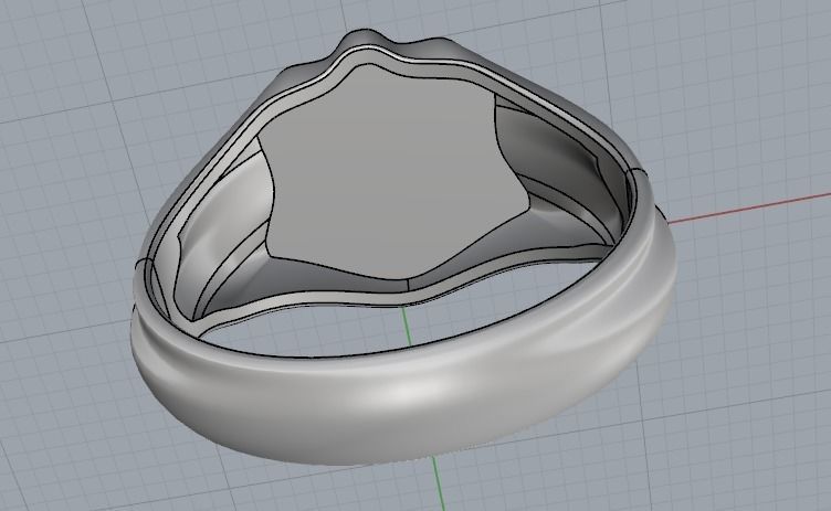 Ring Model 2216 3D print model_4