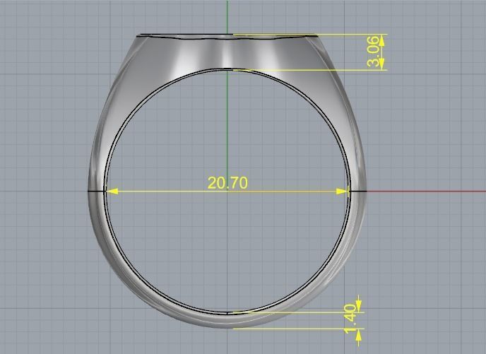 Ring Model 2216 3D print model_6