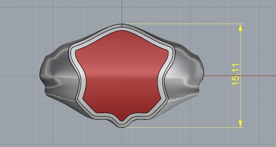 Ring Model 2216 3D print model_7