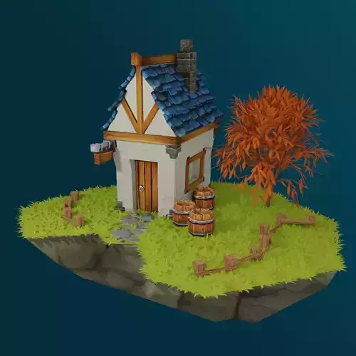Flying mini house
