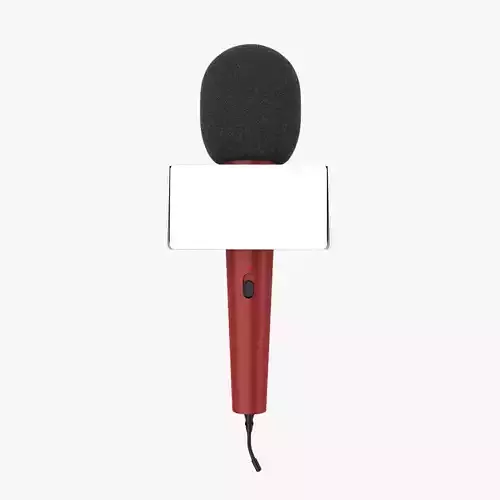 Microphone 3D model