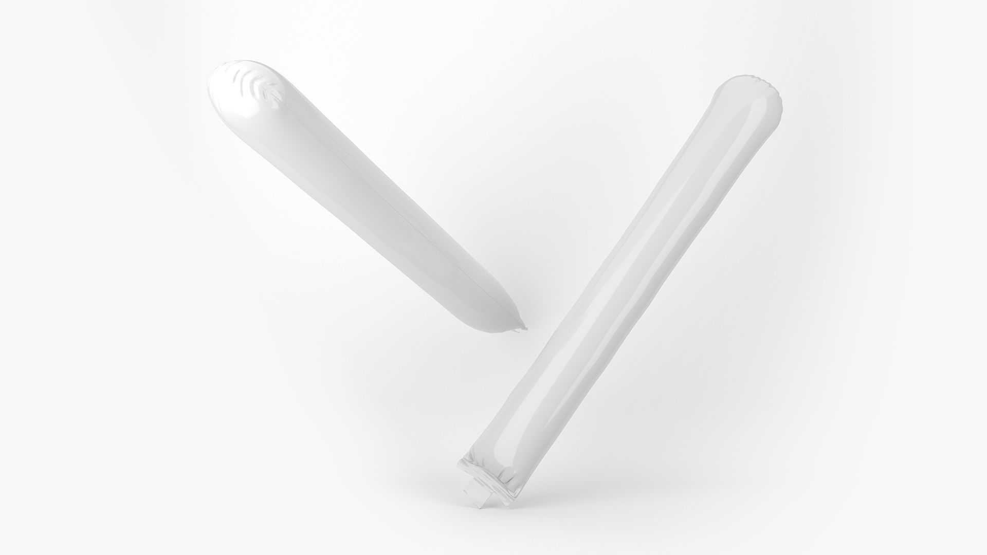 Cheering Sticks Balloon 3D model_1