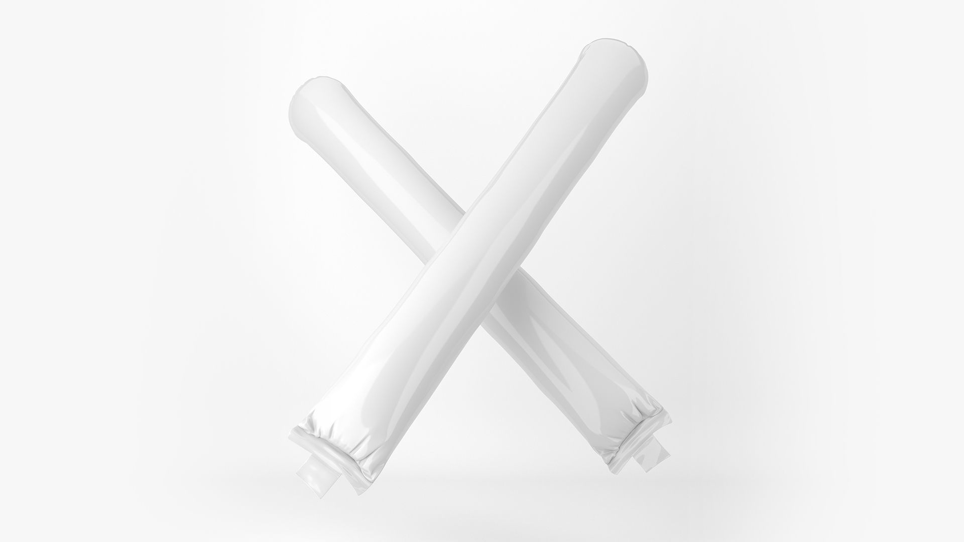 Cheering Sticks Balloon 3D model_2