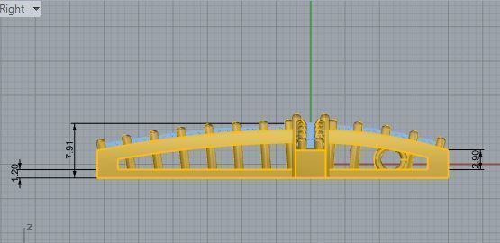 Nice Cross pendant 2821 3D print model  3D print model_6