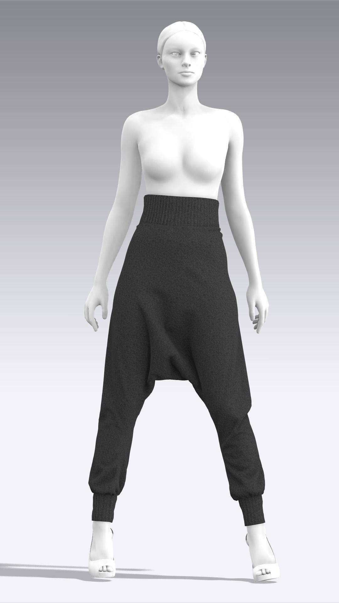 Pants Outfits MD CLO 3D zprj project files 3D Model Collection_32
