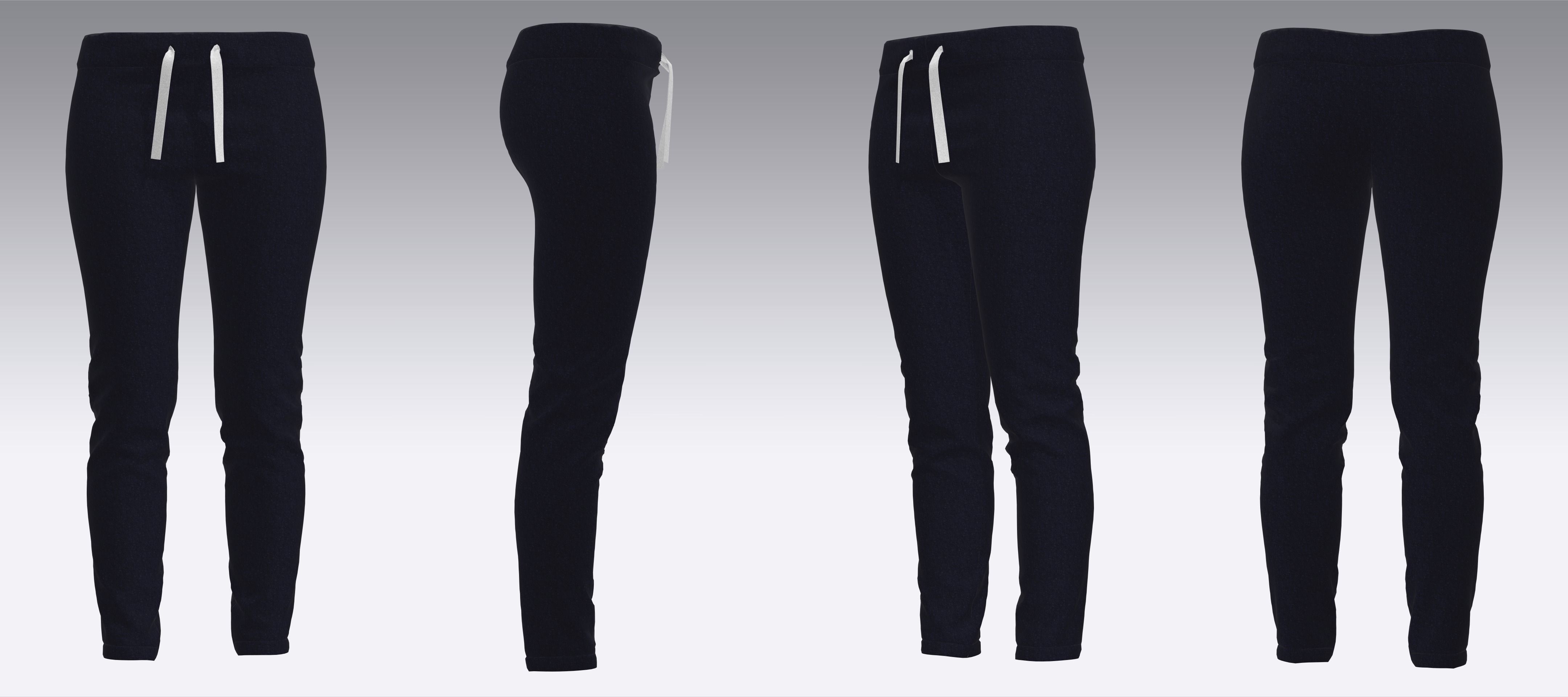 Pants Outfits MD CLO 3D zprj project files 3D Model Collection_19