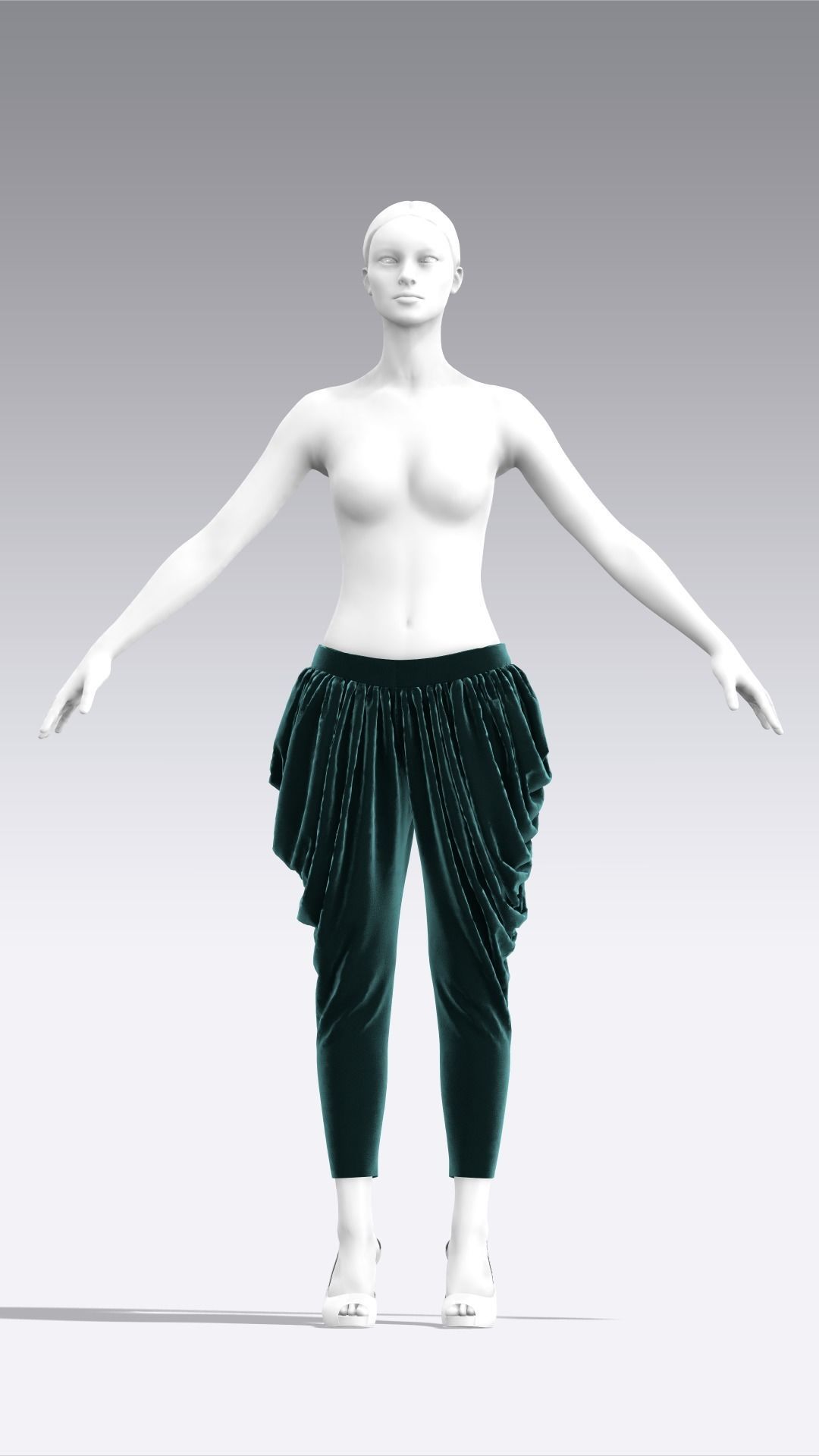 Pants Outfits MD CLO 3D zprj project files 3D Model Collection_25